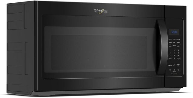Whirlpool® 1.9 Cu. Ft. Black Over the Range Microwave with Sensor Cooking Technology-4