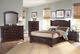 Vaughan-Bassett Hamilton Franklin Merlot King Panel Storage Bed-3