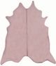 BS Trading® Blush Dyed Cowhide Throw Rug-0