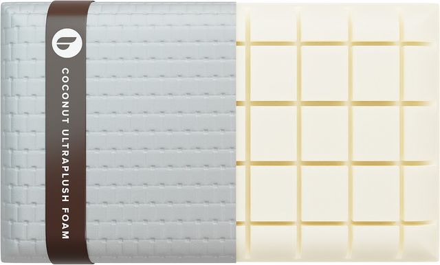 Blu Sleep Coconut Prestige Support [+] Memory Foam Queen High Bed Pillow-1