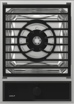 Wolf® 15" Stainless Steel Transitional Multi Natural Gas Function Module