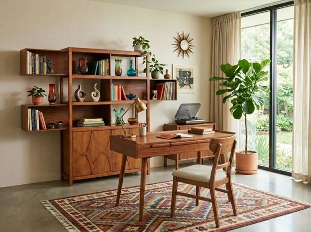 Sunny Designs™ American Modern Cinnamon Office Desk-1