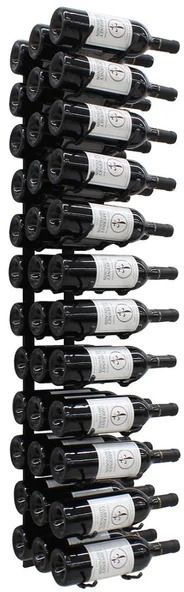 Vinotemp® Epicureanist 36 Bottle Black Wine Rack -4