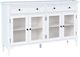 Jofran Inc. Westport White 58" Accent Cabinet-0