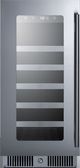 Summit® Classic Collection 3.2 Cu. Ft. Stainless Steel Wine Cooler-0