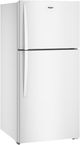 Whirlpool® 30" 19.3 Cu. Ft. White Top Freezer Refrigerator with Total Coverage Cooling-2