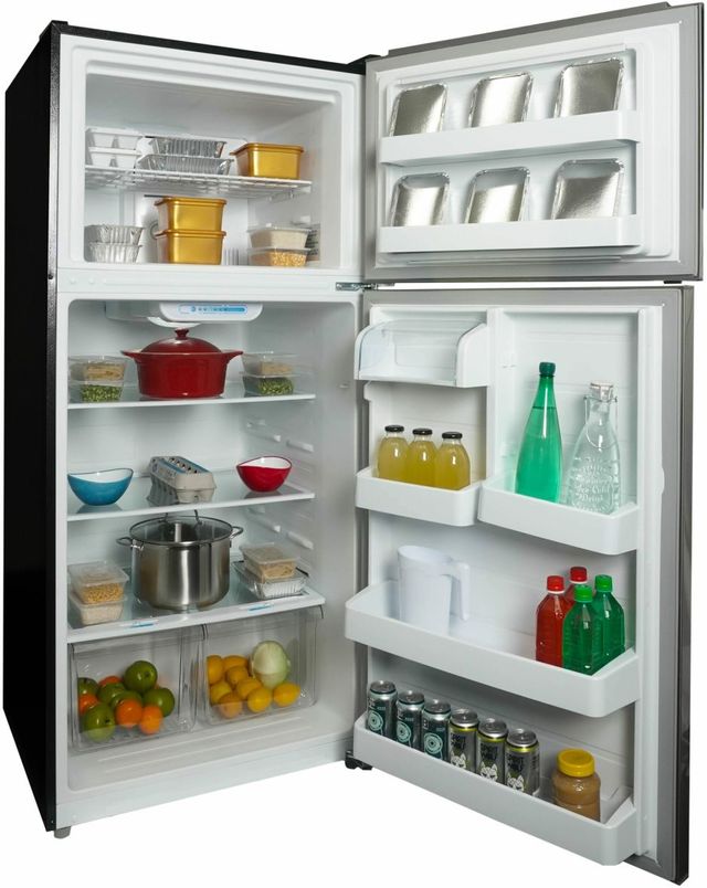 Danby® 30 in. 18.1 Cu. Ft. Stainless Steel Top Freezer Refrigerator -4