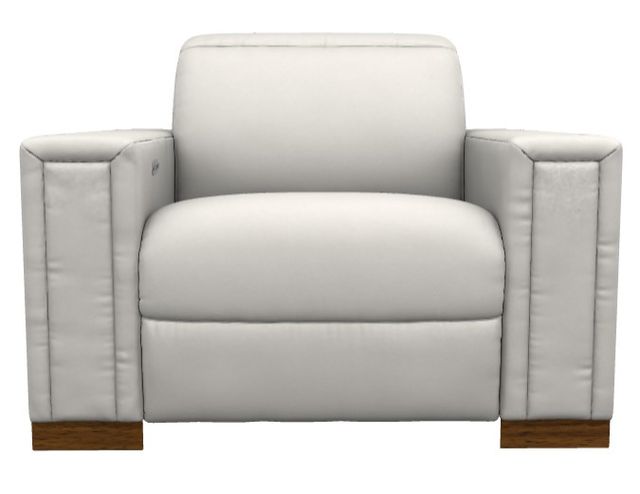 La-Z-Boy® Armitage Ivory Leather Power Reclining Chair and a Half with Headrest-1