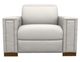 La-Z-Boy® Armitage Ivory Leather Power Reclining Chair and a Half with Headrest-1