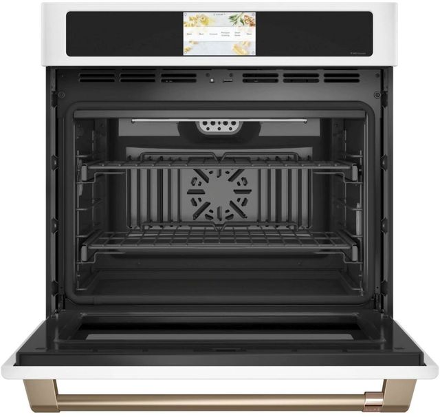 Café™ Professional Series 30" Matte White Electric Single Wall Oven-1