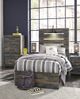 Signature Design by Ashley® Drystan Brown Twin Panel Footboard-5
