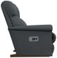 La-Z-Boy® Pinnacle Denim Power Rocking Recliner with Headrest and Lumbar-3