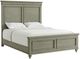 Elements International Kendari Grey Queen Panel Bed-0