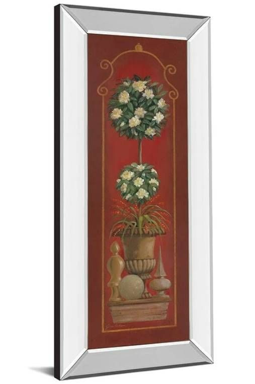 Classy Art Potted Plant II Mirror Framed Wall Art-1