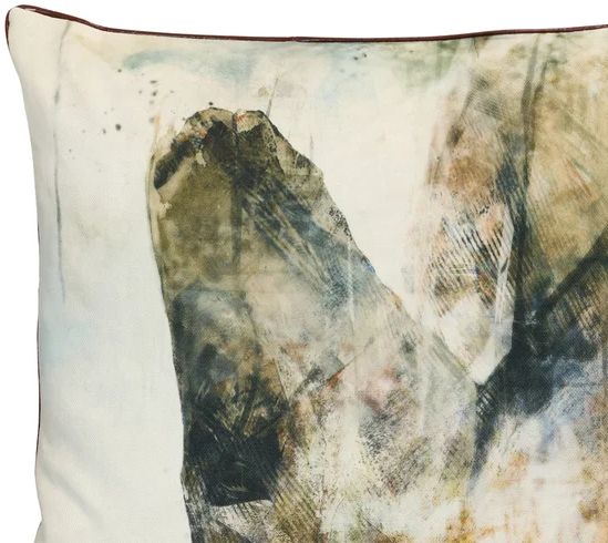 Stylecraft Tamara Day Green Abstract Designer Pillow-1