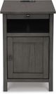 Signature Design by Ashley® Treytown Gray End Table-1