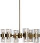 Uttermost® Marinot Antique Brass Chandelier-3