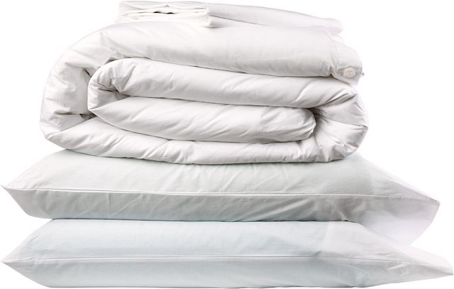 Blu Sleep Linen Ostuni White Queen Sheet Set