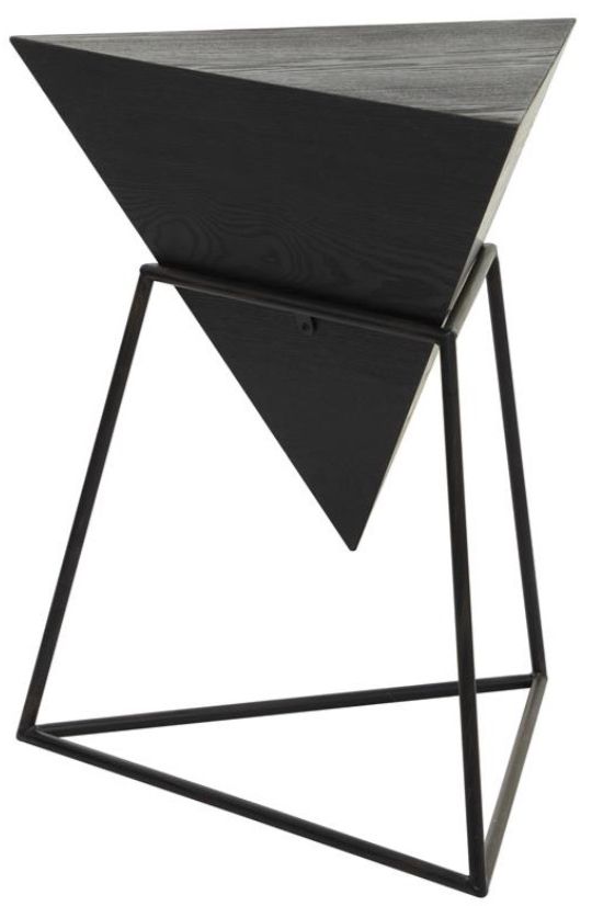 Deco Marche Black Accent Table-0
