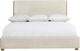Bernhardt Brasea Beige/Lume Queen Upholstered Panel Bed-2