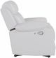 Global Furniture USA U6026 Blanch White Manual Glider Recliner with LED-3