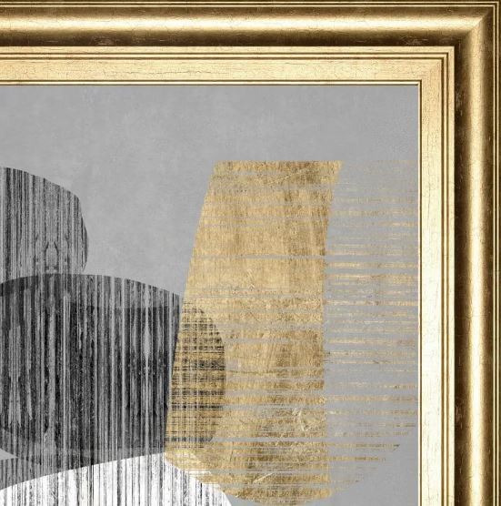 Classy Art Adjacent Shapes II by Jennifer Goldberger Wall Art-1