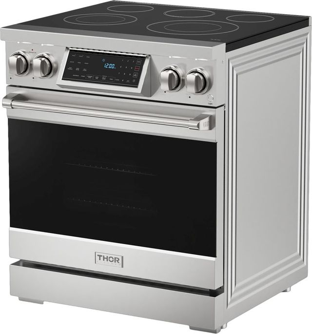 Thor Kitchen® Gordon Ramsay Series 30" Stainless Steel Pro Style Electric Range-2