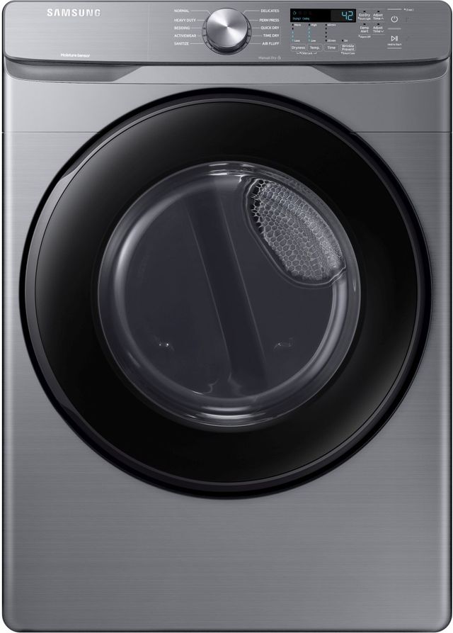 Samsung 6000 Series 7.5 Cu. Ft. Platinum Front Load Electric Dryer-0