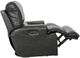 Catnapper® Wembley Steel Leather Power Lay Flat Recliner with Power Adjustable Headrest and Lumbar Support-4