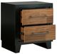Benchcraft® Kraeburn Black/Brown Nightstand-2