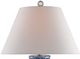 Currey & Company Malaprop Blue/White Table Lamp-1