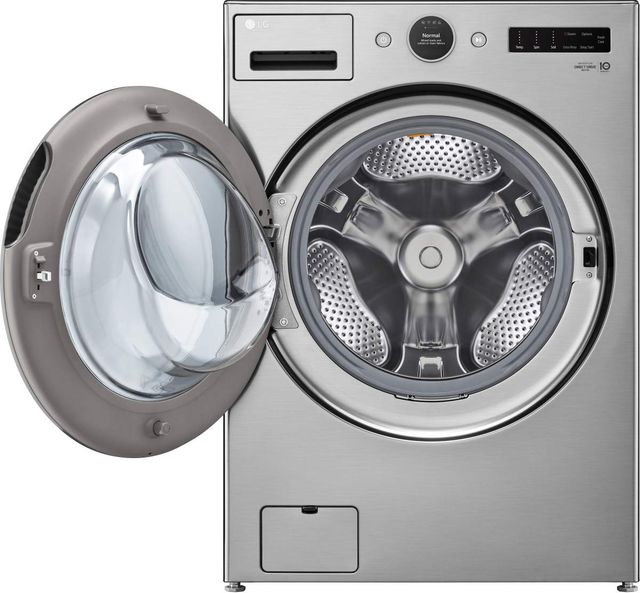 LG 4.5 Cu. Ft. Graphite Steel Front Load Washer-1