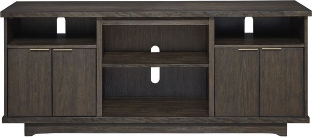 Signature Design by Ashley® Brazburn Dark Brown 66" TV Stand-1