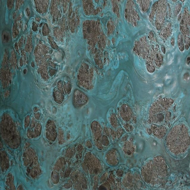 Uttermost® Dauphine Cracked Teal Table Lamp-3