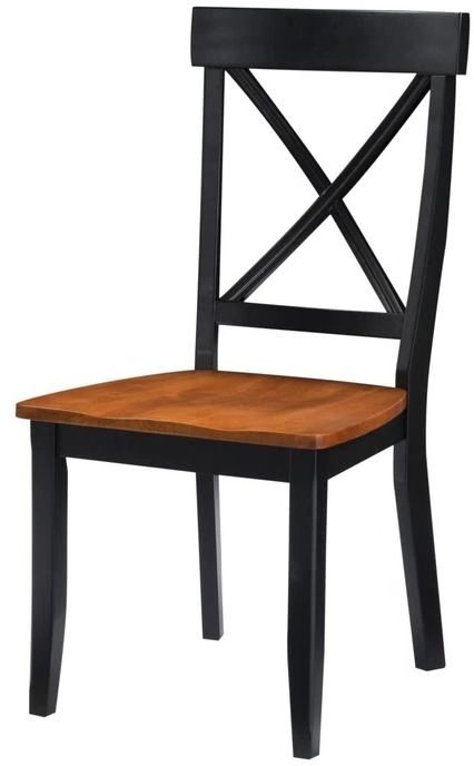 homestyles® Bishop 2-Piece Black Side Chairs-1