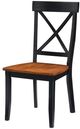 homestyles® Bishop 2-Piece Black Side Chairs-1
