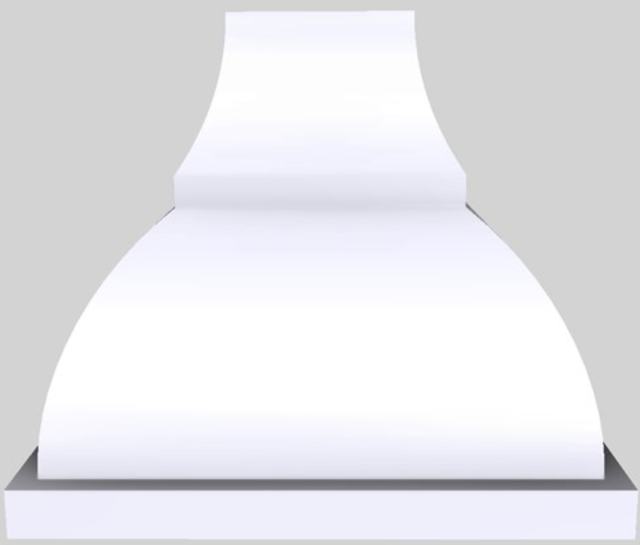 Vent-A-Hood® Designer Series 36" White Wall Mounted Range Hood-0