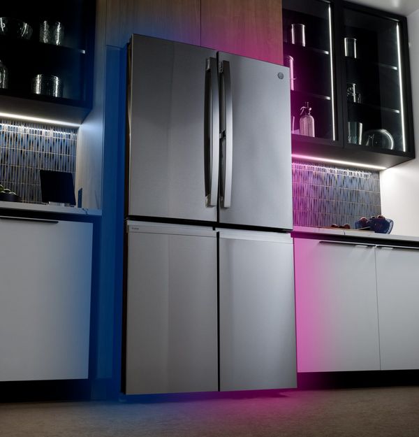 GE Profile 36 in. 28.0 Cu. Ft. Fingerprint Resistant Stainless Steel French Door Refrigerator