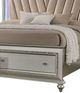 ACME Furniture Kaitlyn Champagne Queen Upholstered Panel Bed-3