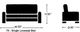 Edgewood Furniture Jax Java Twin Sofa Bed-2