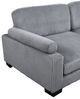 Homelegance® Traverse 7-Piece Gray Modular Sectional with Reversible Chaise and Ottoman-4