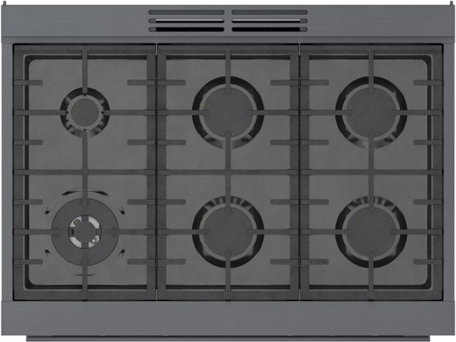 Bosch® 800 Series 36" Black Stainless Steel Pro Style Gas Range-4