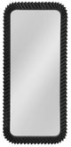 Bassett Mirror Kindlow Sandblasted Black Floor Mirror-0