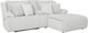 Signature Design by Ashley® Top Tier 3-Piece Alloy Right-Arm Facing Manual Reclining Sectional and Chaise-0