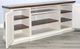Sunny Designs™ Brown/Marble White TV Console with Fireplace Option-2