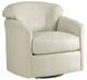 Craftmaster® Customizable CM Leather Swivel Glider Chair-0