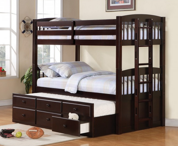 Coaster B-YOUTH BUNK BED-UNDER BED STORAGE-0