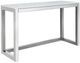 Modus Furniture Amalfi Chrome/White Sideboard-0
