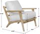 Uttermost® Laid Back Natural/White Accent Chair-2