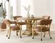 Steve Silver Co. Rylie Camel/Natural Captain Dining Arm Chair-1